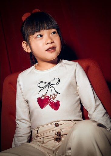 T-shirt met lange mouwen Macchiato 