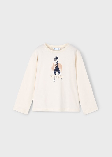 T-shirt met lange mouwen Macchiato 