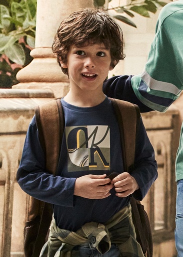 T-shirt met lange mouwen blue 