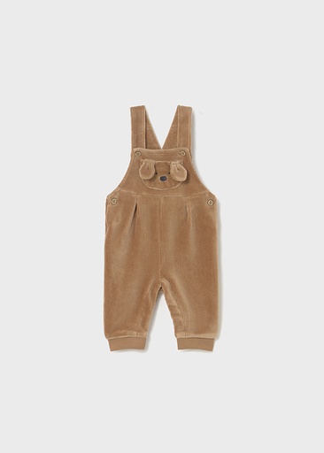 Salopette corduroy toffee 