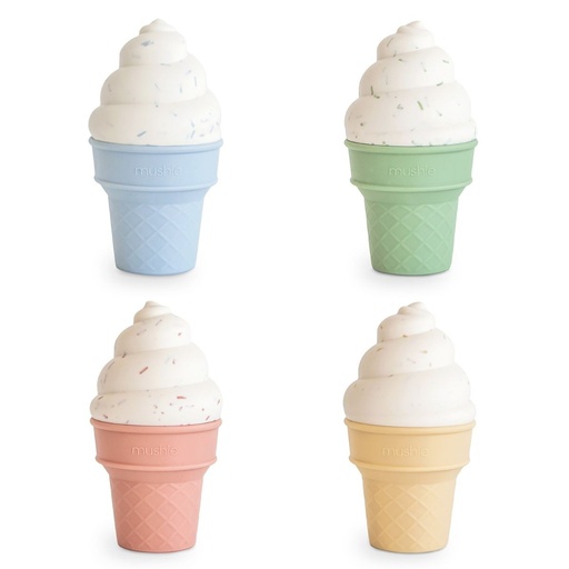 Mix & match ice cream toy set – silicone (4 stucks)  