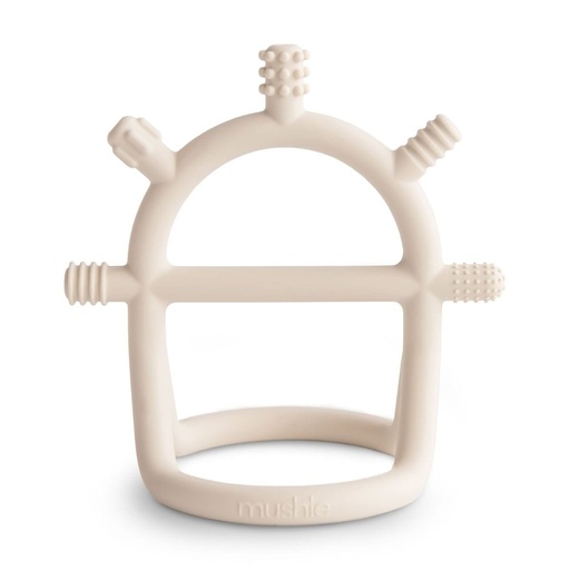 No-drop sensory teether – siliconen bijtring shifting sand 