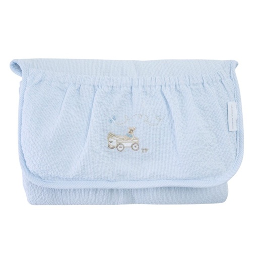 Travel laundry cushion Light blue 