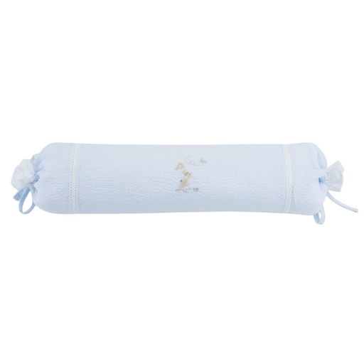 Coussin roulé pour bébé - Lines Light blue