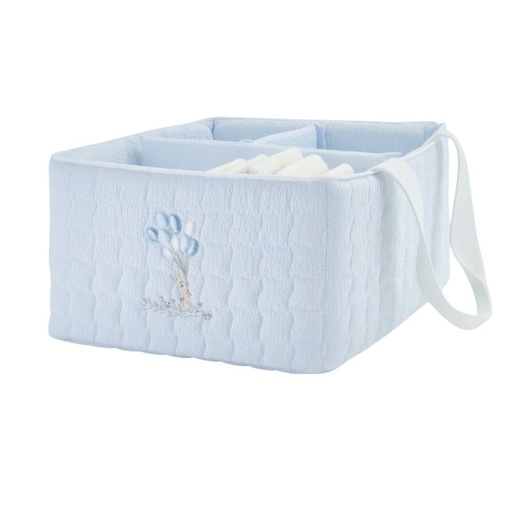 Verzorgingsmand grote Blue Garden Party Light blue 