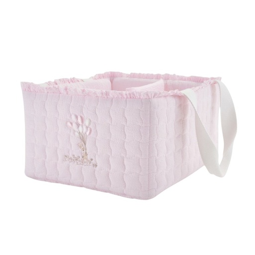 Verzorgingsmand grote Pink Garden Party 