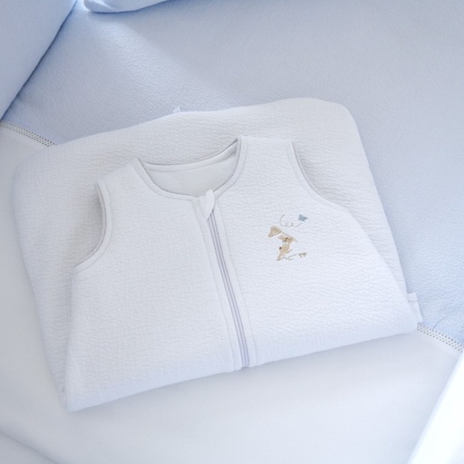 Slaapzak (60cm) White/light blue 