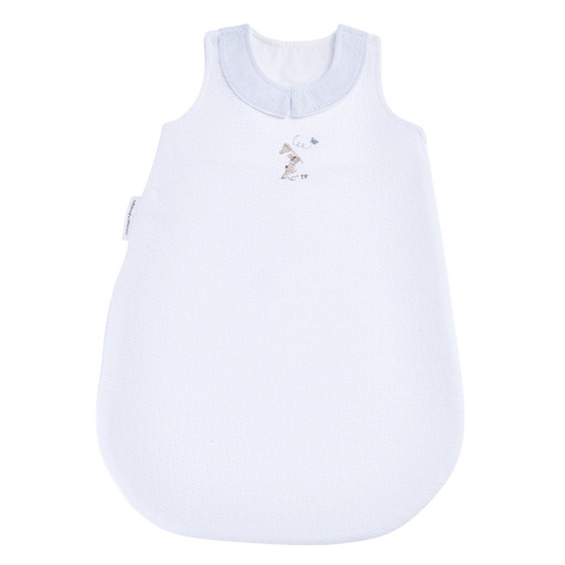 Zomerslaapzak (60cm) White/light blue 