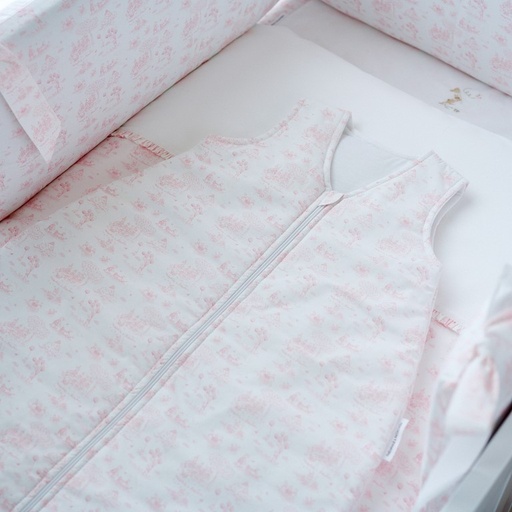Slaapzak Pink printed 90CM