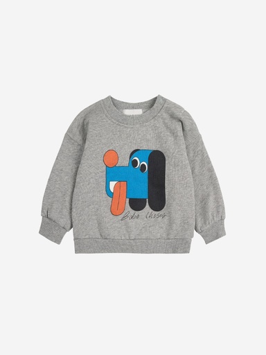 Trui doggy mate LIGHT HEATHER GREY 