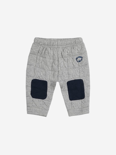 Joggingbroek gewatteerd LIGHT HEATHER GREY 