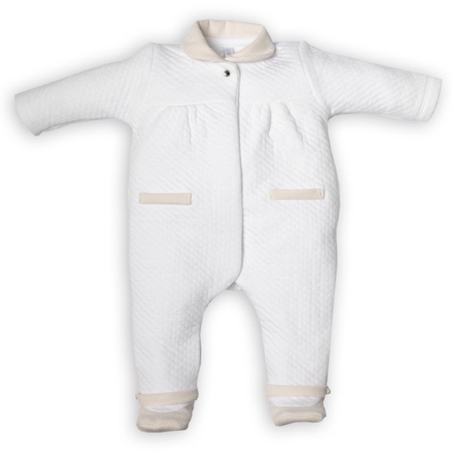 Kruippakje hart white-blush pink 