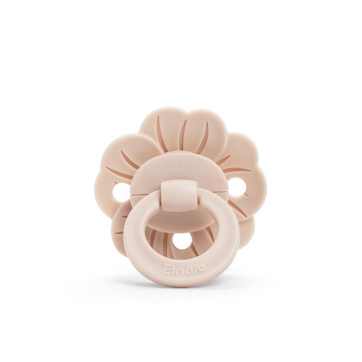 Fopspeen Binky bloom 3m+ silicone powder pink 