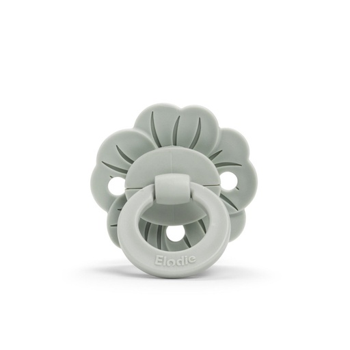 Fopspeen Binky bloom 3m+ silicone mineral green 