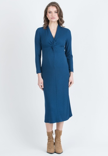 Zwangerschapsjurk Issa M/L Teal 