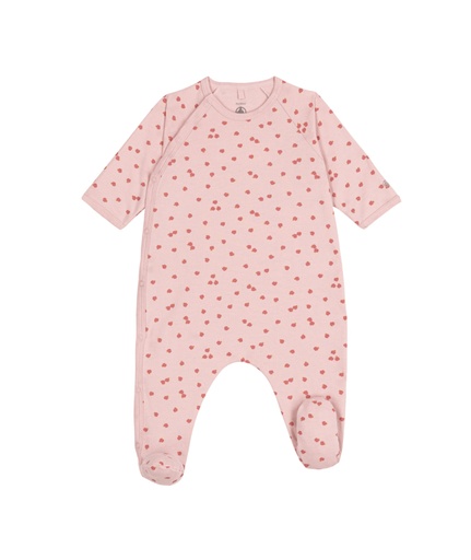 kruippakje van geruwde fleece met print JOLI/MULTICO 