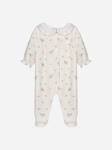 Kruippakje BEIGE FLORAL F25-1 