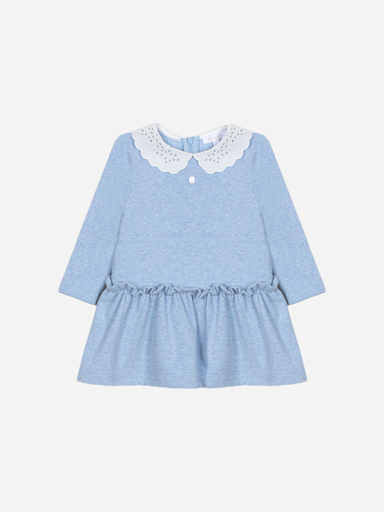 Jurk melange blue 