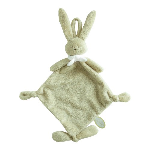Fopspeen-knuffeldoek konijn ella tuttie pistache green 