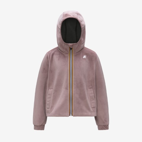 Jas viviel velour polar Rose Hushed - White Gardenia 