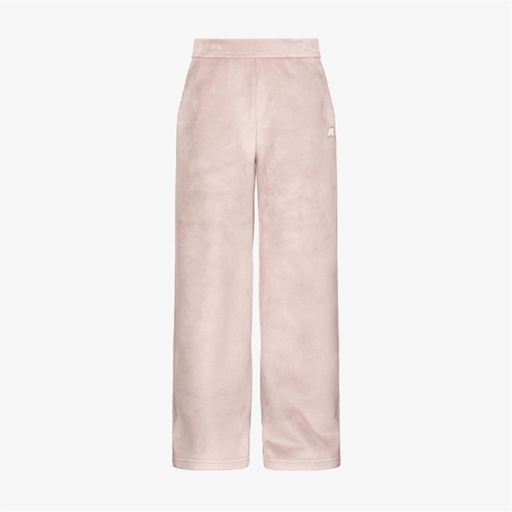 Broek jenny velour polar Rose Hushed - White Gardenia 