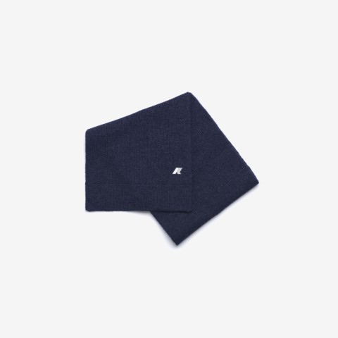 Sjaal etienne cardigan stitch Blue Deep Cobalt Melange 03 - 8/12 years