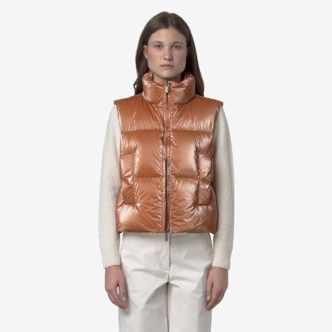 Bodywarmer thille thermo pearly Orange 