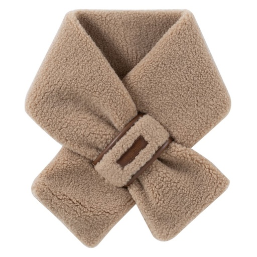 Sjaal teddy beige 