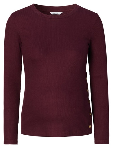 Long-sleeved maternity top Aarhus Fig 