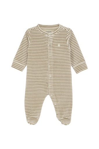 Kruippakje Souci met lange mouwen Stripe pattern Off white 