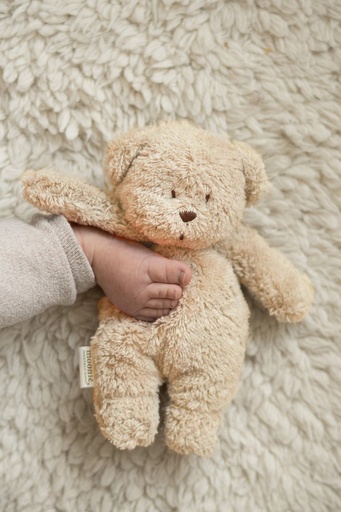 Knuffel beer sensory little teddy (21cm) sand 