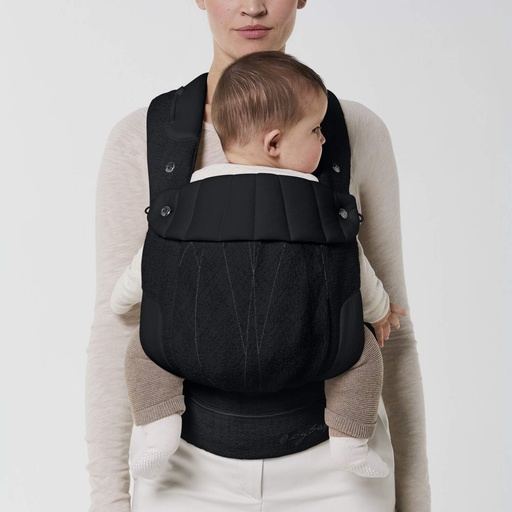 Porte-bébé Coya bouclé Stone Black