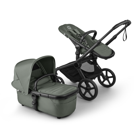 Kinderwagen complete Fox 5 Renew 2‑in‑1 Black/Forest Green-Forest Green​ 