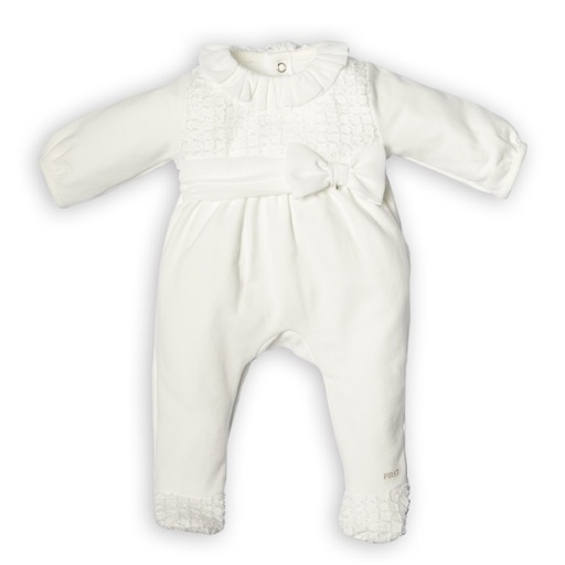 Kruippakje strik Couture off white 