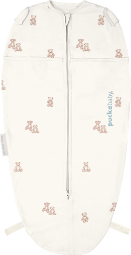 Inbakerslaapzak mini (3-6m / 70cm) - katoen teddy bears 70