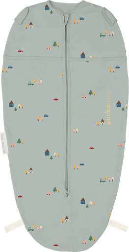 Inbakerslaapzak mini (3-6m | 70cm) - katoen tiny village 70