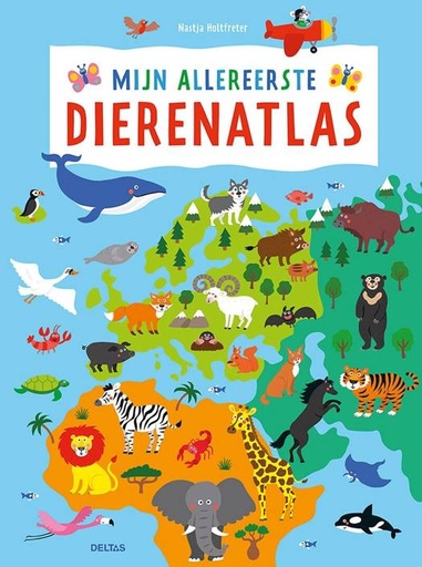 Mijn allereerste dierenatlas  