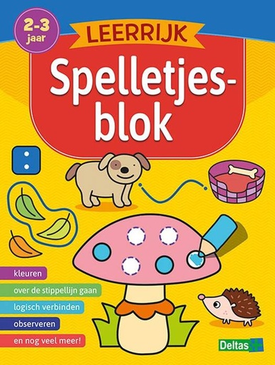 Leerrijk spelletjesblok  