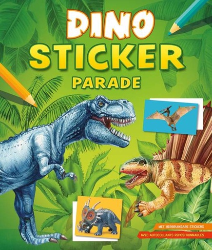 Dino sticker parade  