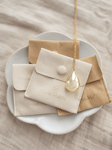 Bola zwangerschapsketting Stilla goud 