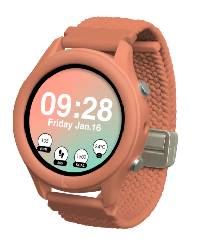 Montre interactive K-Watch coral 