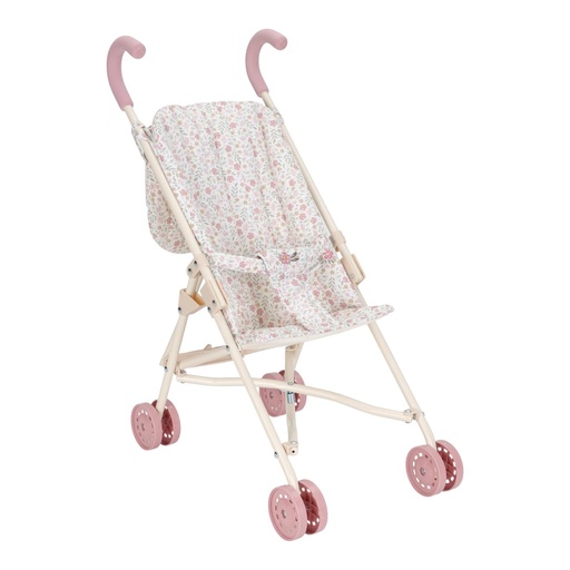 Metalen poppenbuggy Soft Flowers 
