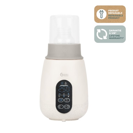 Flessenwarmer en sterilisator Nutrismart + Mineral Beige 