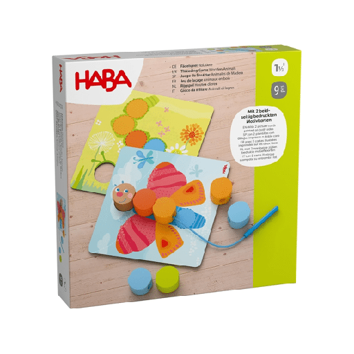 Rijgspel houten dieren  