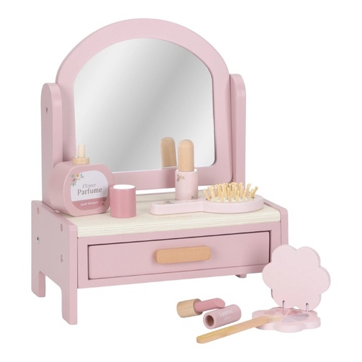 Houten kaptafel Roze 