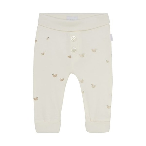 Broek Neal Dierenpatroon Off White 