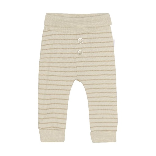 Broek Neal Streeppatroon Off White 