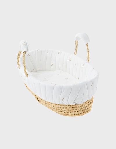 Draagwieg met matras en bekleding in mousseline Orso 