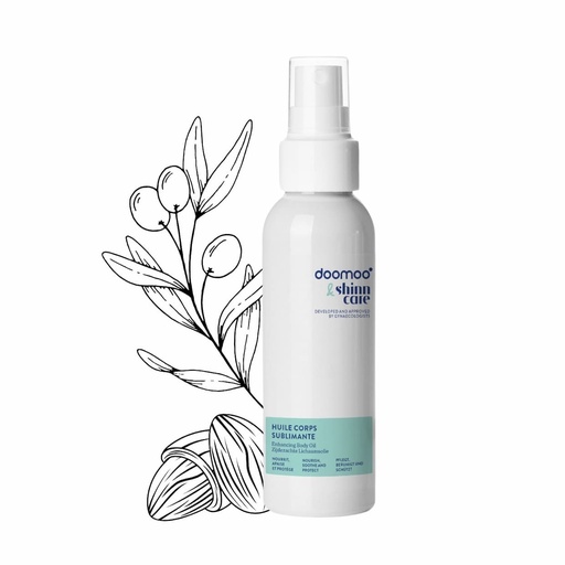 Zijdezachte lichaamsolie  