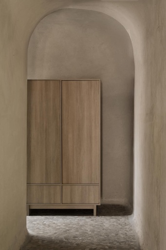 2-door wardrobe Kyo honey ash 